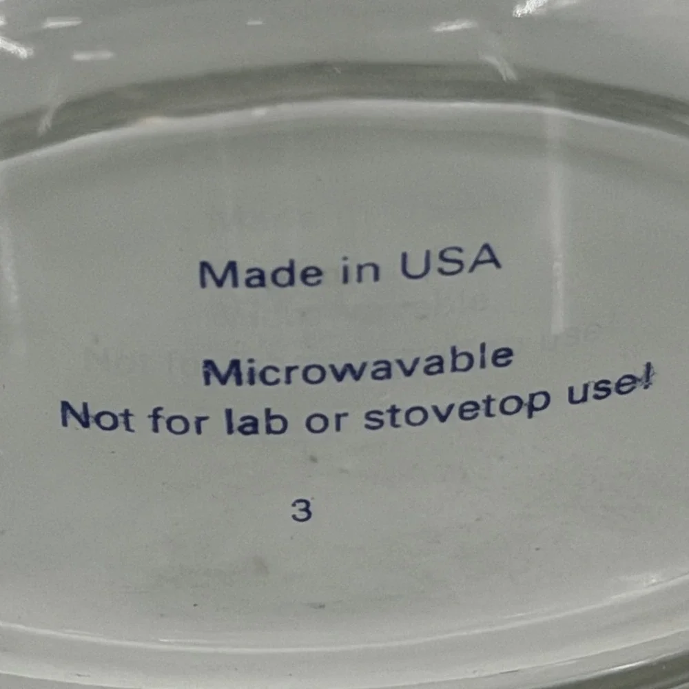 Vintage PYREX 4 Cup 1 Quart 1000mL Glass Measuring Cup Blue USA